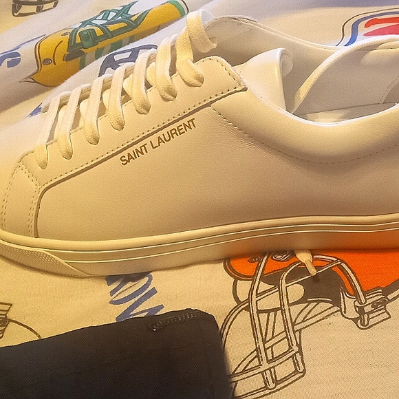 COPY - New Saint Laurent  Andy women's tennis shoes size 38 - Picture 1 of 5